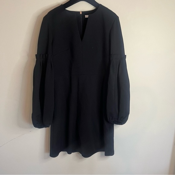 𝅺Tibi Stuctured Minimalist Ponte Knit Bishop Sleeve
Dress - Picture 10 of 11